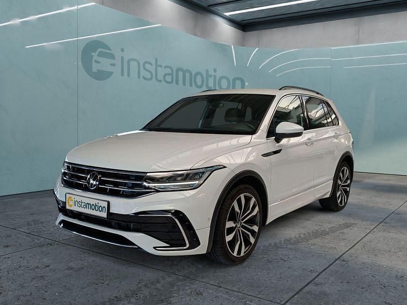 Weiß Gebraucht 2023 VW Tiguan R-line SUV | 39.699 € (Fairer Preis) - Bild 1/4