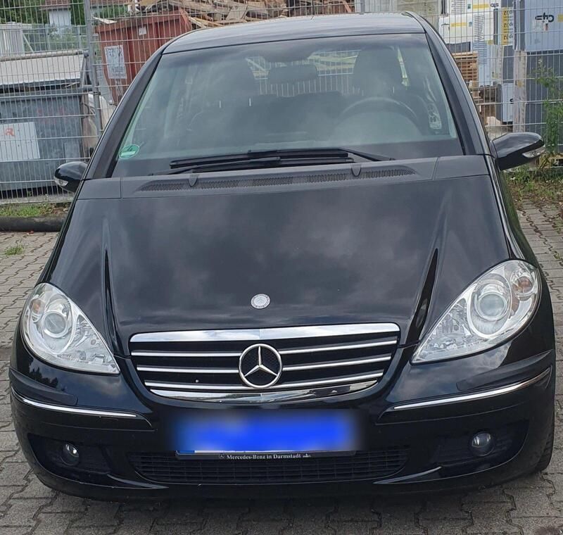 Schwarz Gebraucht 2007 Mercedes A150 Van / Kleinbus | 1.500 € (Superpreis) - Bild 1/4