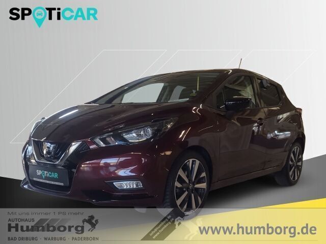 Rot Gebraucht 2021 Nissan Micra Kleinwagen | 15.555 € (Fairer Preis) - Bild 1/4