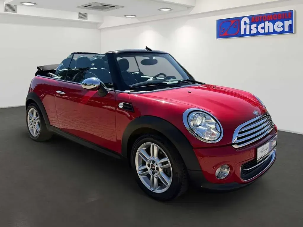 Gebraucht Mini Cooper Cabriolet 122 PS (89 kW) 2011 Rot Cabrio