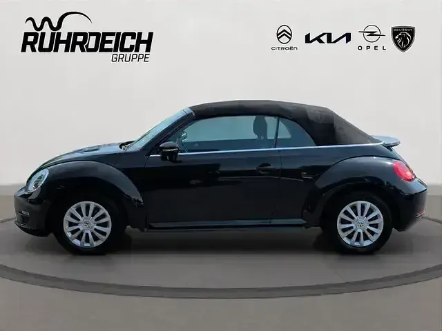 Gebraucht VW Beetle Cabriolet Basis 105 PS (77 kW) 2015 Ebenholzschwarz Cabrio