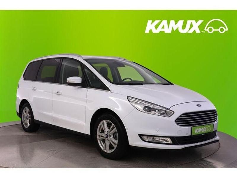 Frozen white Gebraucht 2018 Ford Galaxy Titanium Van / Kleinbus | 17.500 € (Superpreis) - Bild 1/3