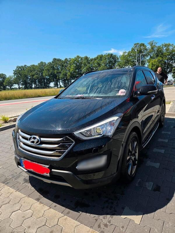 Schwarz Gebraucht 2015 Hyundai Santa Fe Premium SUV | 13.900 € (Guter Preis) - Bild 1/4