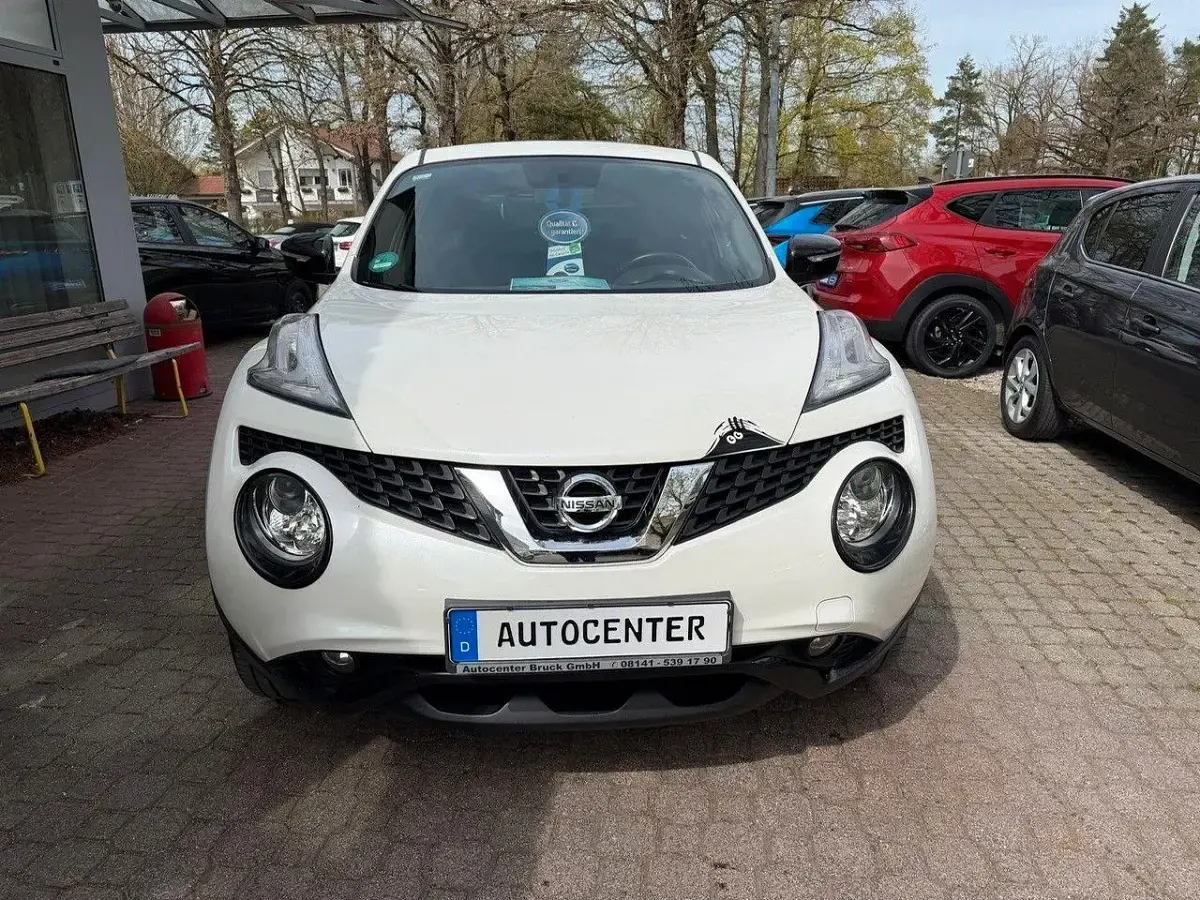 Second-hand Nissan Juke Acenta 110 CP (80 kW) 2016 Alb SUV