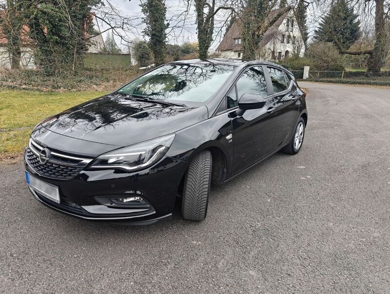 Schwarz Gebraucht 2019 Opel Astra S Limousine | 8.900 € (Fairer Preis) - Bild 1/4