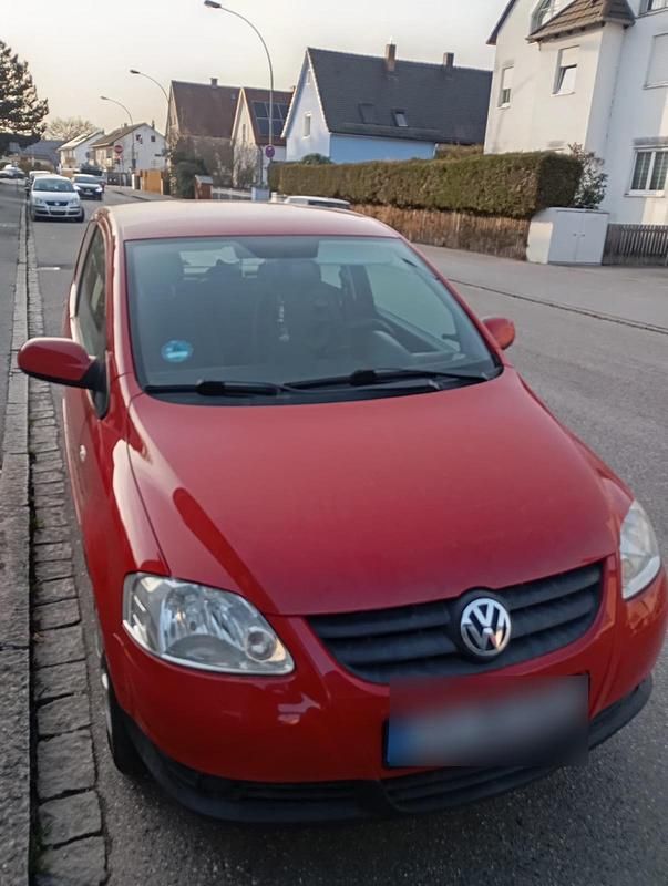 Gebraucht VW Fox 2009 Rot Kleinwagen