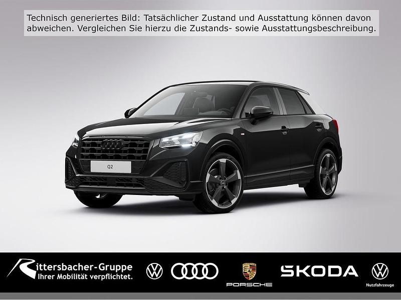 Neu Audi Q2 S-Line 150 PS (110 kW) 2025 Schwarz SUV