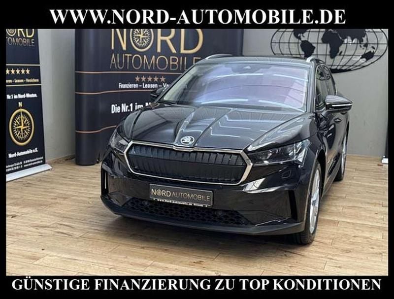 Gebraucht Skoda Enyaq iV Clever 132 kW (180 PS) 2021 Schwarzmagic perlef (metallic) SUV