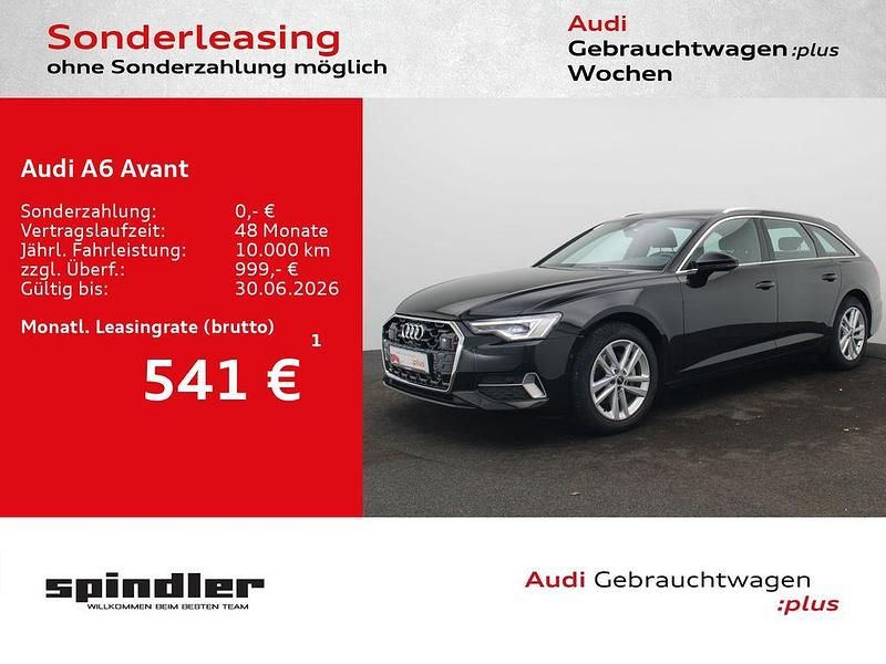 Gebraucht Audi A6 Advanced Plus 204 PS (150 kW) 2025 Mythosschwarz metallic Kombi