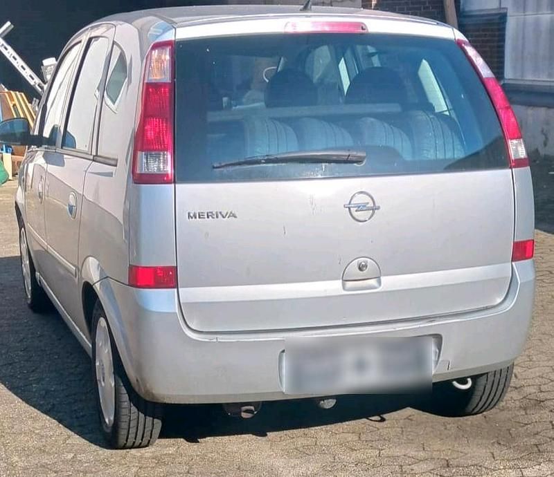 Gebraucht Opel Meriva 90 PS (66 kW) 2005 Silber Van / Kleinbus