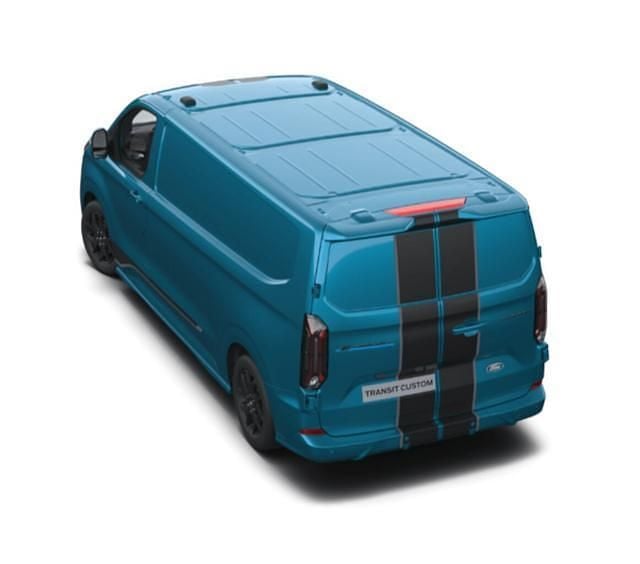 Digital aqua blue metallic digital aqua blue metallic Neu 2025 Ford E-Transit Sport Van | 44.296 € (Superpreis) - Bild 1/3
