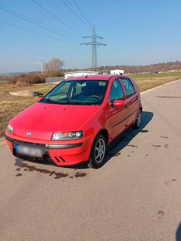 Gebraucht Fiat Punto 80 PS (58 kW) 2002 Rot Kleinwagen