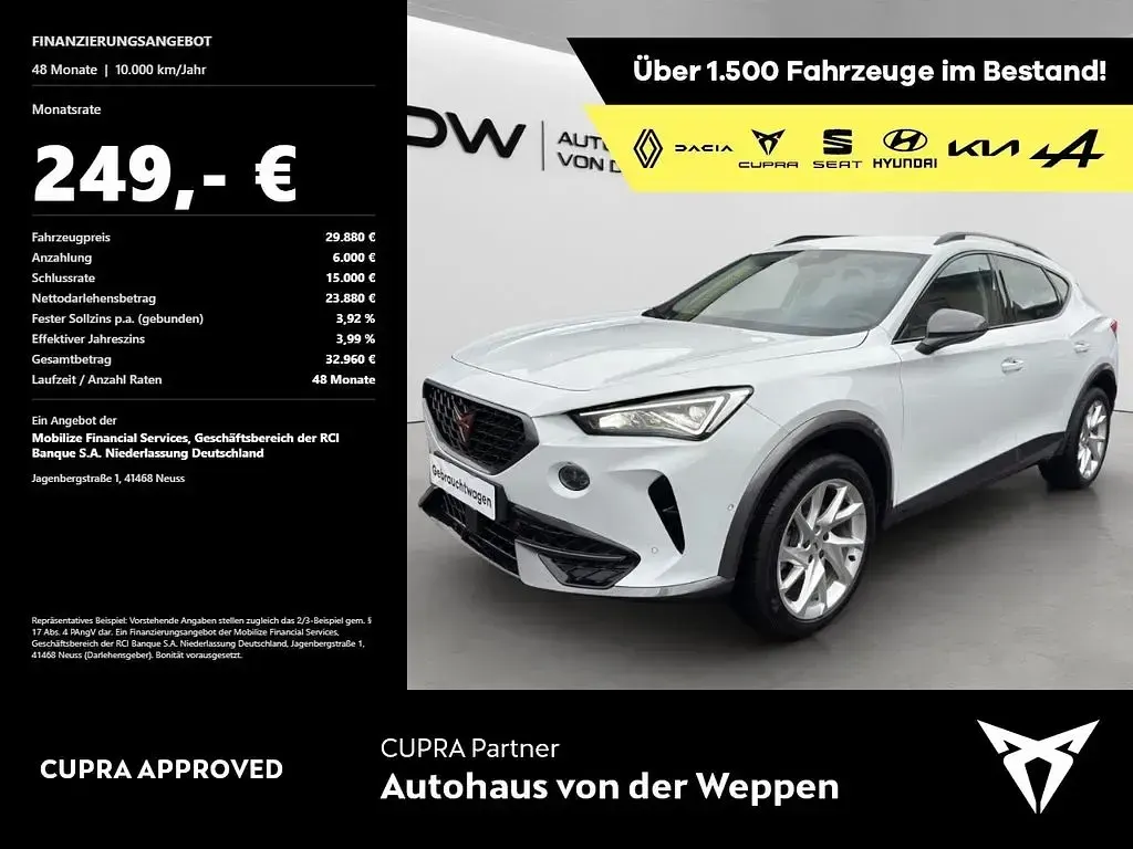 Gebraucht Cupra Formentor Basis 150 PS (110 kW) 2024 SUV
