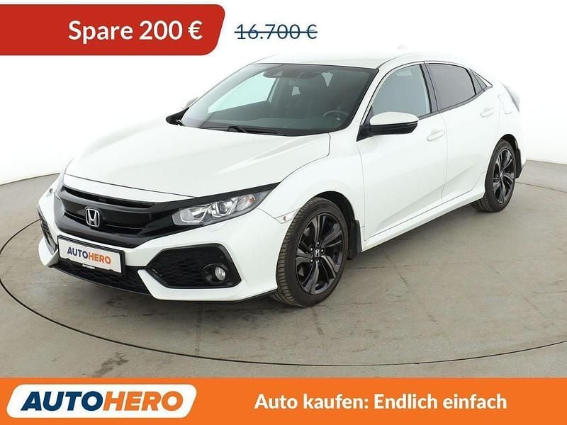 Gebraucht Honda Civic Elegance 120 PS (88 kW) 2019 Weiß Limousine