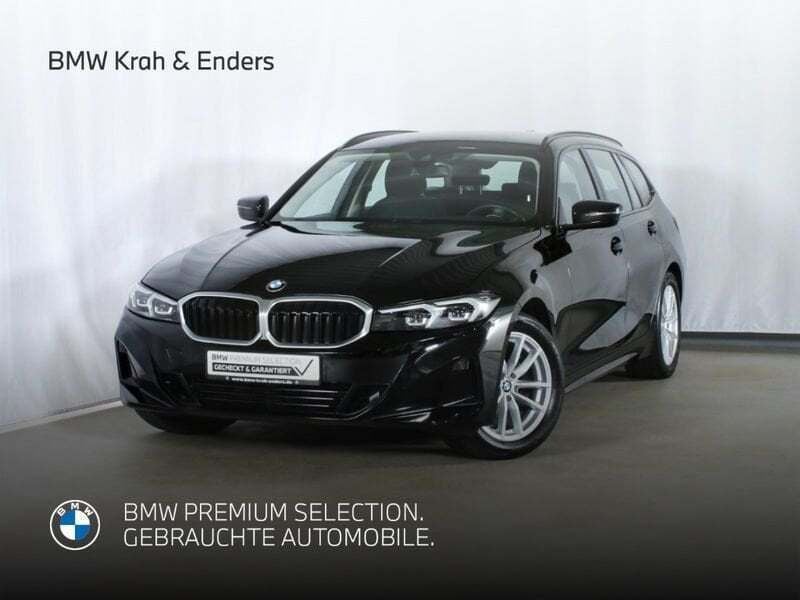 Schwarz Gebraucht 2023 BMW 318 Shadowline Kombi | 28.220 € (Guter Preis) - Bild 1/4