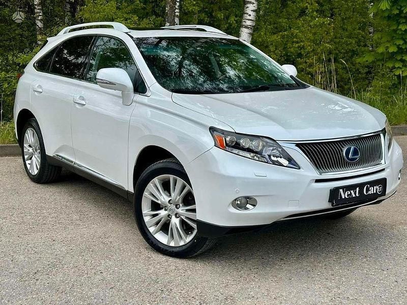 Weiß Gebraucht 2009 Lexus RX450h Executive Line SUV | 10.285 € (Fairer Preis) - Bild 1/4