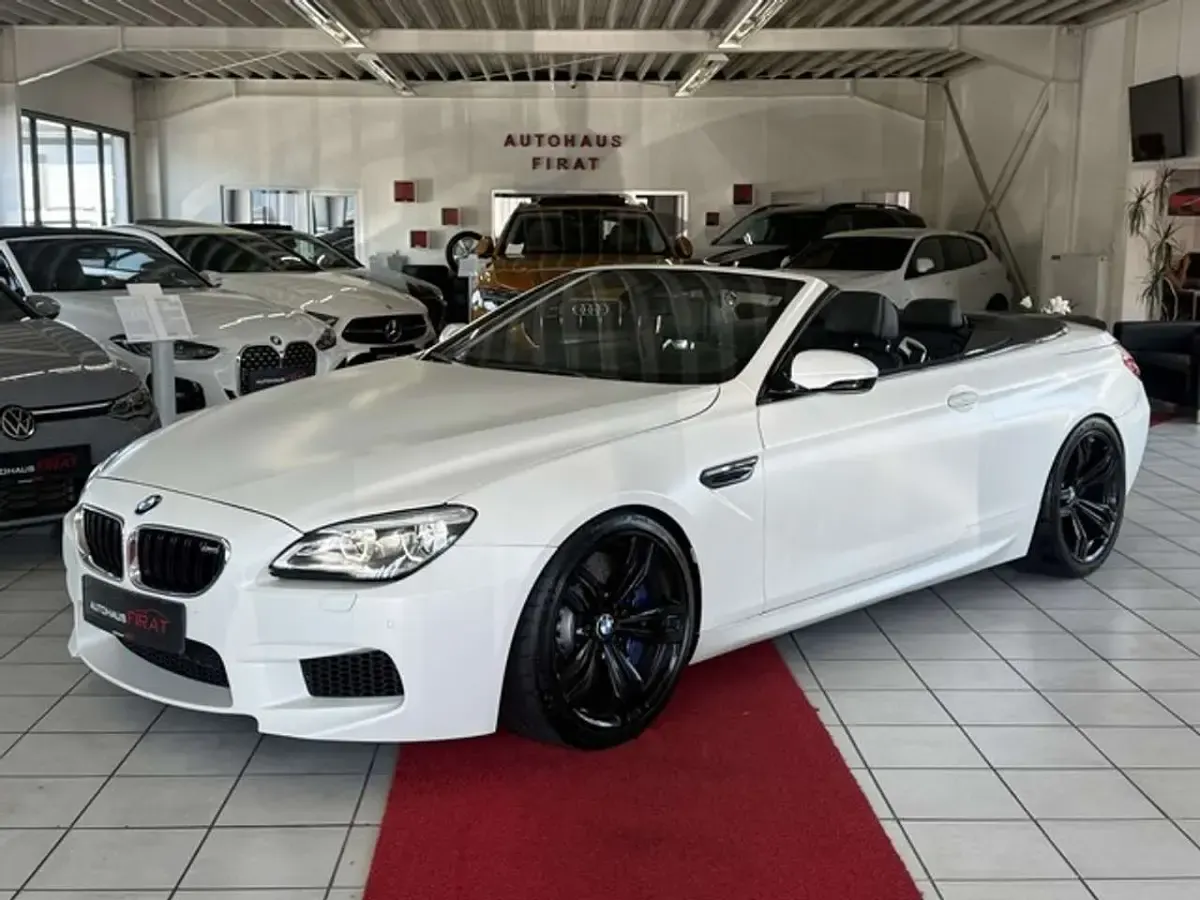 Gebraucht BMW M6 Cabriolet Competition Edition 600 PS (441 kW) 2018 Frozen brilliant white metalli Cabrio