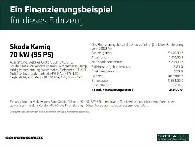 Gebraucht Skoda Kamiq Essence 95 PS (69 kW) 2025 Weiss SUV