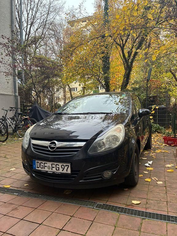 Schwarz Gebraucht 2010 Opel Corsa Limousine | 1.750 € (Guter Preis) - Bild 1/4