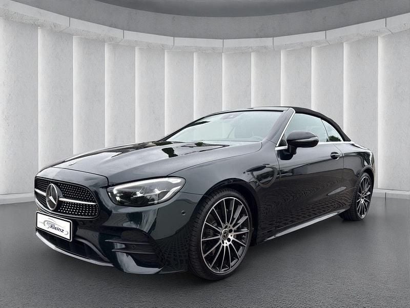 Grün Gebraucht 2022 Mercedes E200 AMG line Cabrio | 44.900 € (Superpreis) - Bild 1/4
