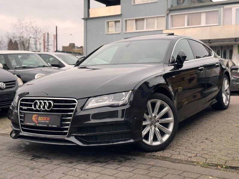 Schwarz Gebraucht 2013 Audi A7 Sportback Ambiente Kleinwagen | 18.999 € (Etwas zu teuer) - Bild 1/4