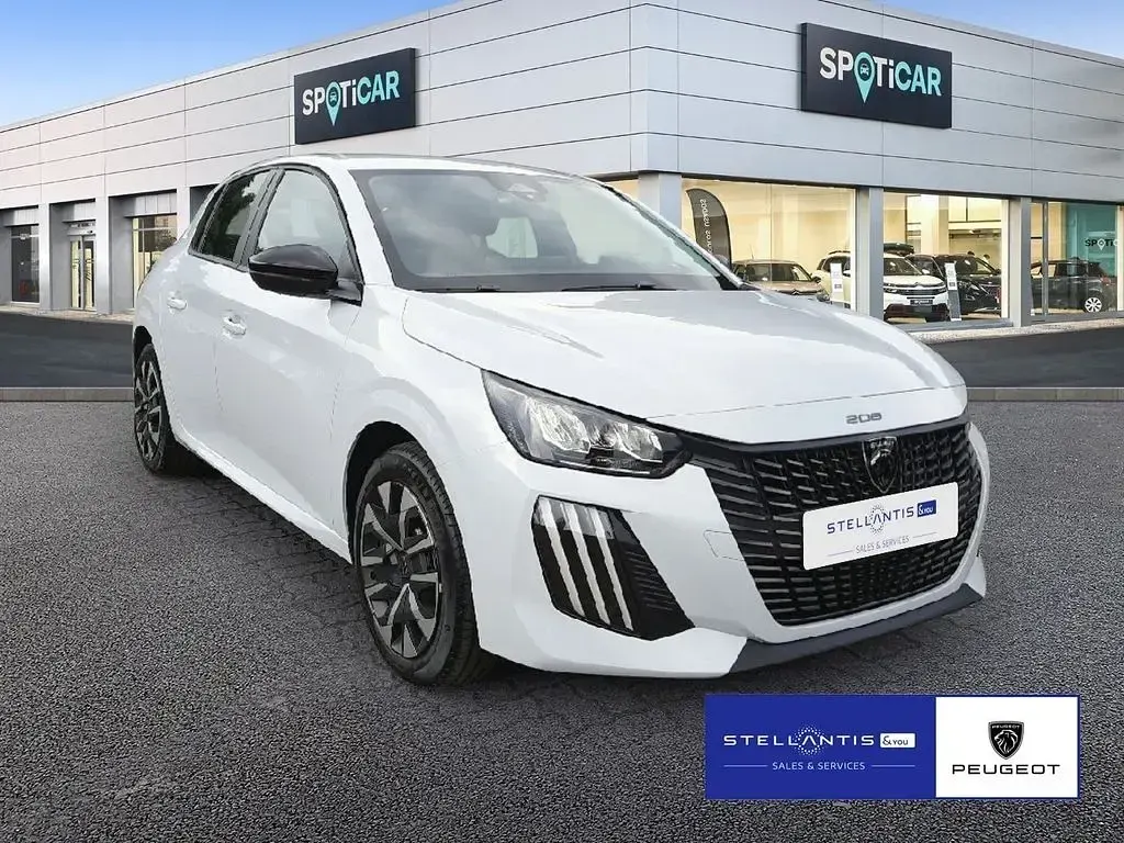 Neu Peugeot 208 Style 110 PS (80 kW) 2026 Weiß Kleinwagen