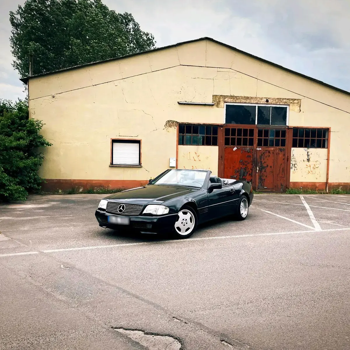 Second-hand Mercedes SL320 231 CP (169 kW) 1993 Negru Cabrio
