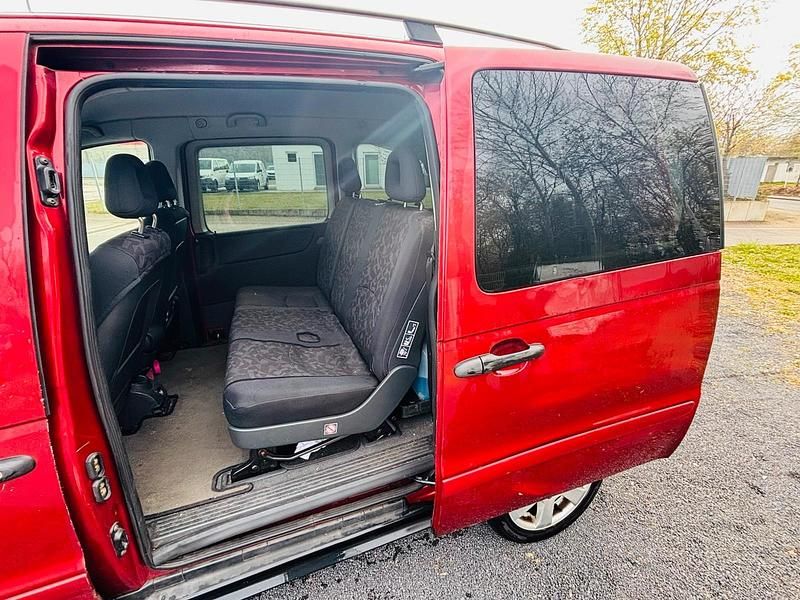 Gebraucht Mercedes Vaneo 91 PS (66 kW) 2005 Rot Van / Kleinbus