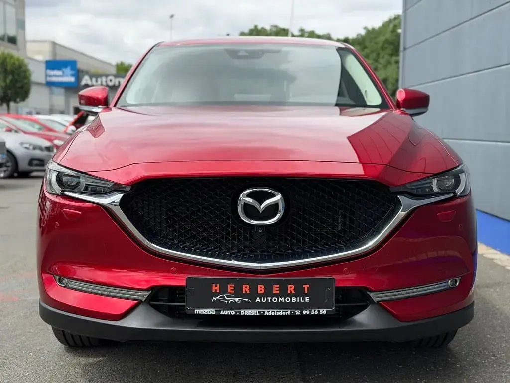 Gebraucht Mazda CX-5 Exclusive-Line 150 PS (110 kW) 2020 Rot SUV