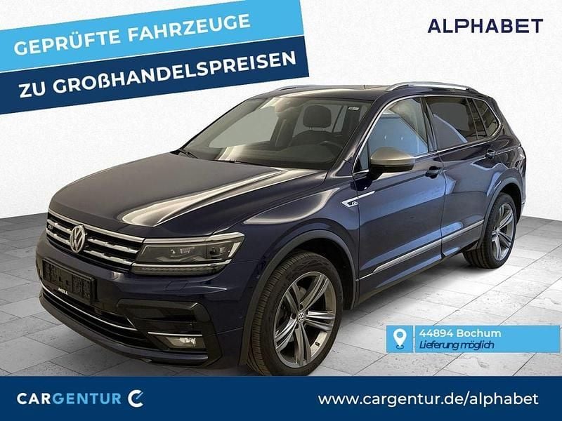 Atlantic blue Gebraucht 2021 VW Tiguan Allspace Comfortline SUV | 20.207 € (Guter Preis) - Bild 1/2