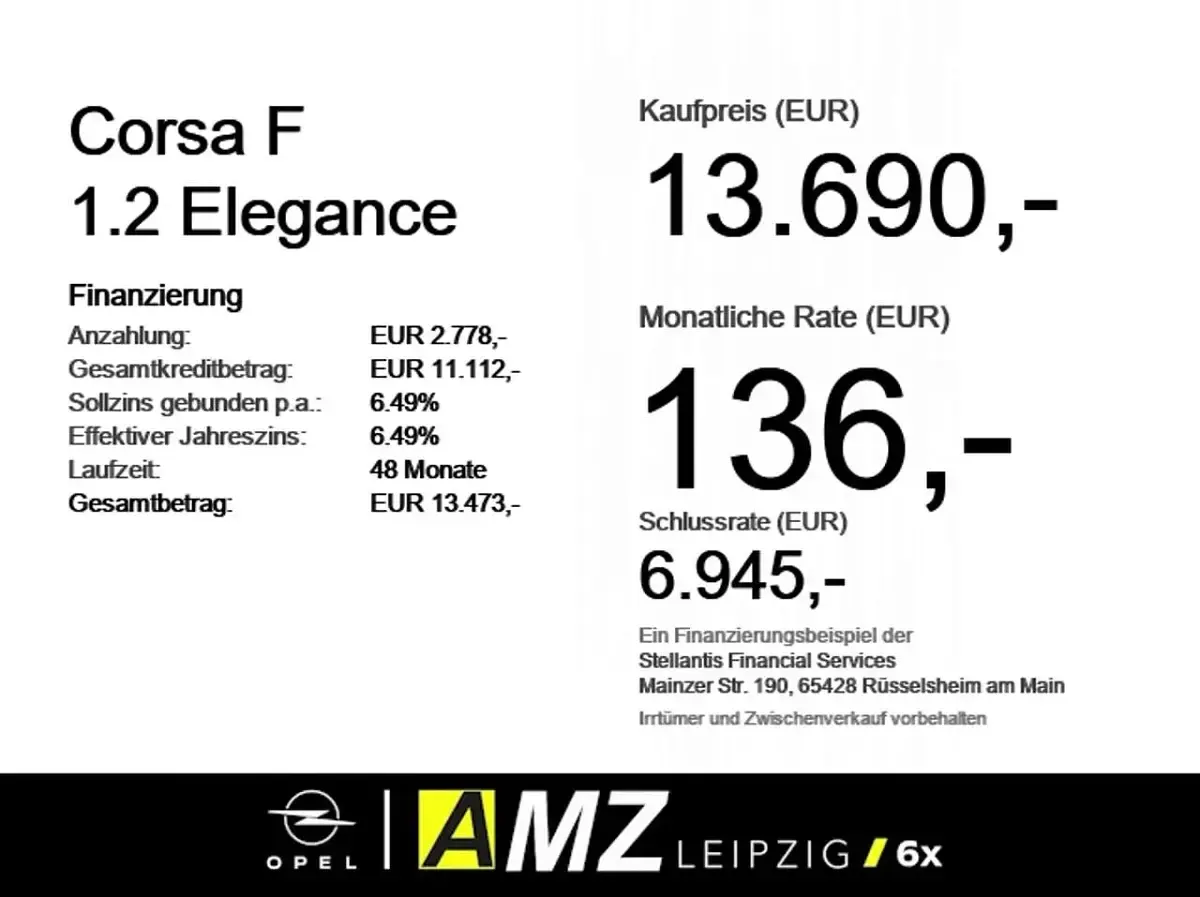 Gebraucht Opel Corsa Elegance 101 PS (74 kW) 2023 Lackierung peperoncino red/typ Kleinwagen