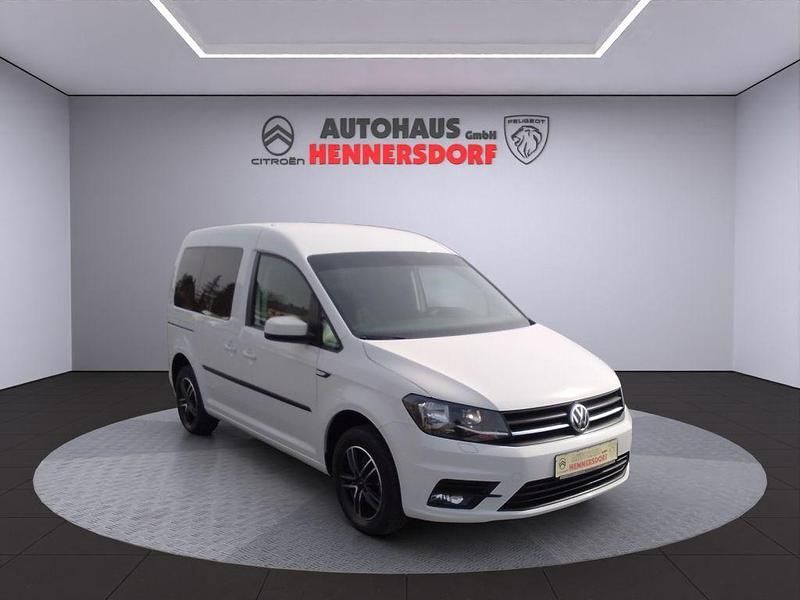 Gebraucht VW Caddy Trendline 102 PS (75 kW) 2019 Weiß Van / Kleinbus