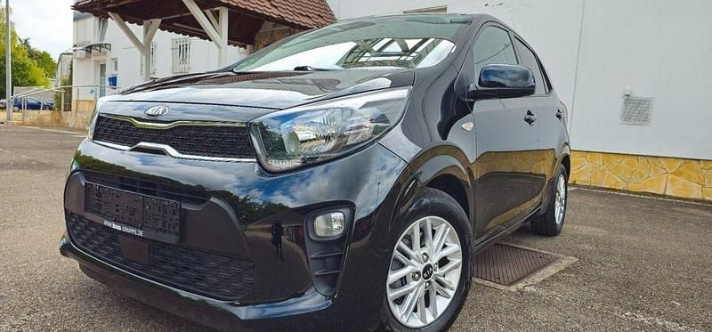 Schwarz Gebraucht 2021 Kia Picanto DREAM-TEAM Edition Kleinwagen | 11.990 € (Guter Preis) - Bild 1/4
