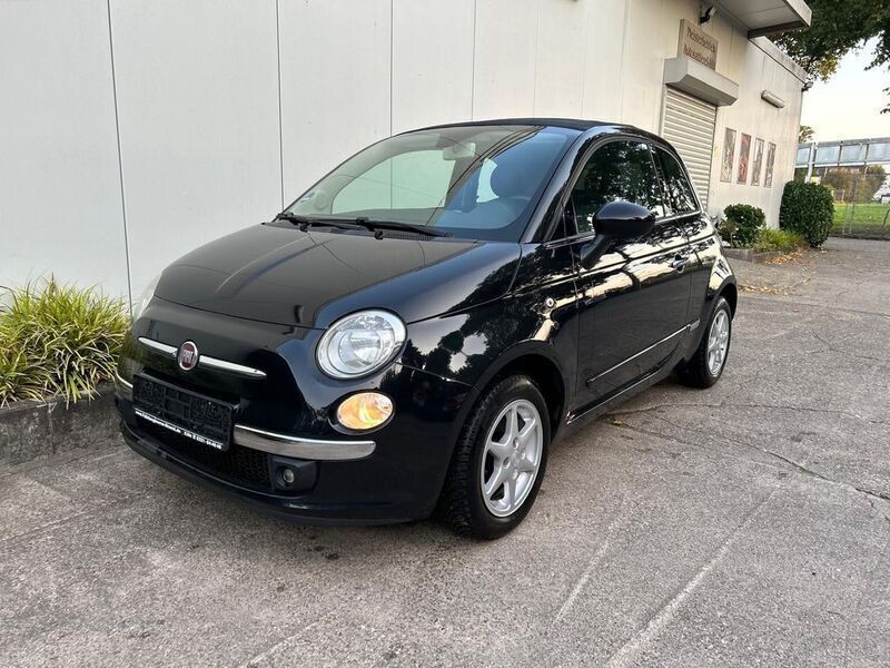 Gebraucht Fiat 500 Lounge 69 PS (50 kW) 2012 Schwarz Cabrio