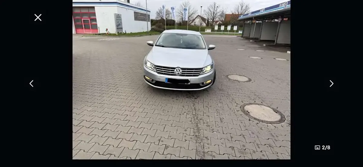 Gebraucht VW CC 150 PS (110 kW) 2015 Silber Limousine