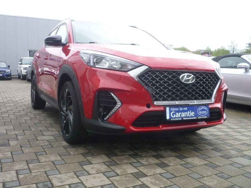 Gebraucht Hyundai Tucson N Line 136 PS (100 kW) 2020 Rot SUV
