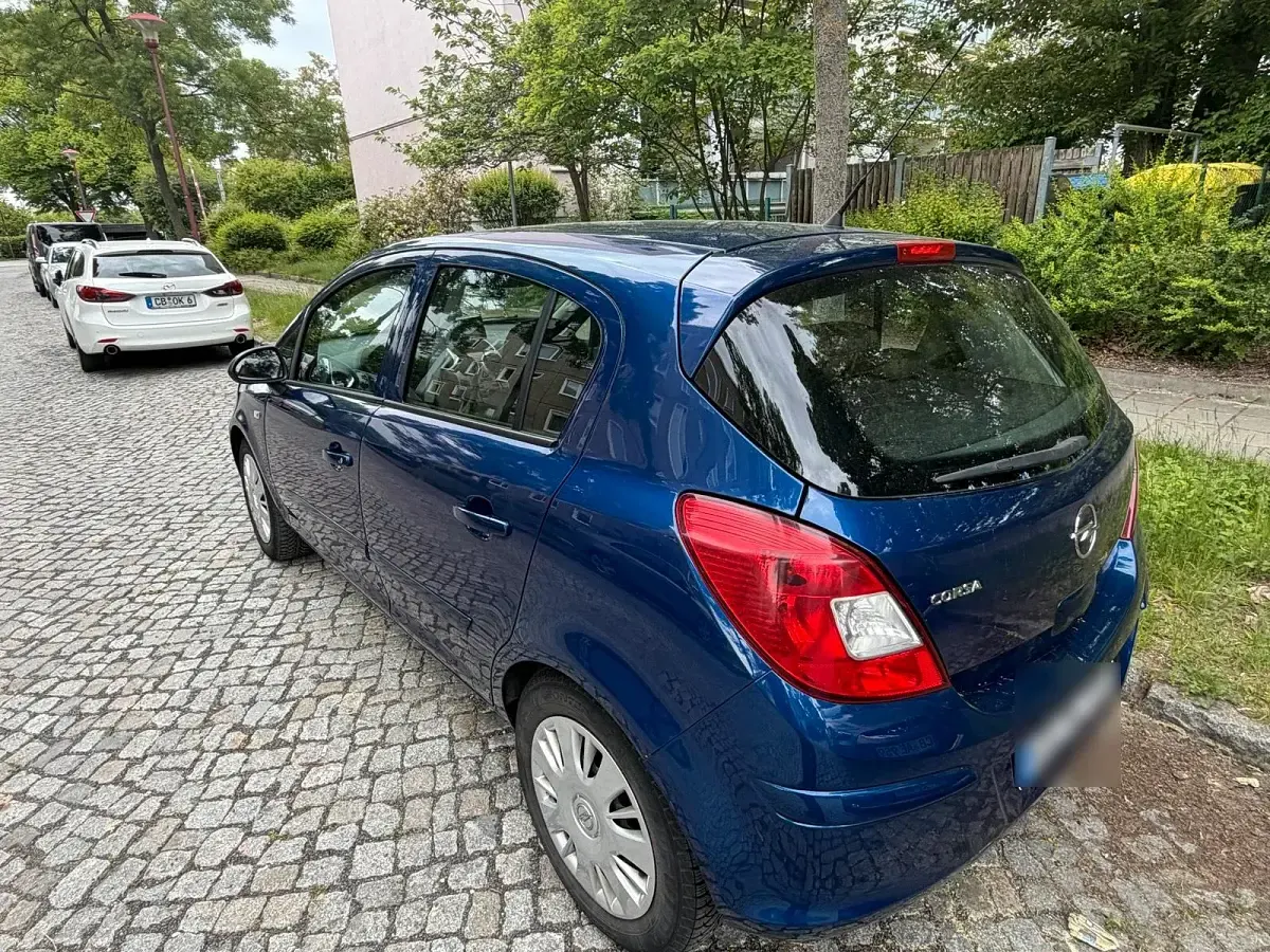Gebraucht Opel Corsa 80 PS (58 kW) 2007 Blau Kleinwagen