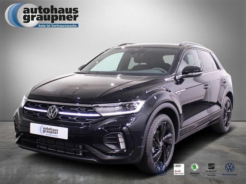 Schwarz / deep black Neu 2025 VW T-Roc R-line SUV | 44.230 € - Bild 1/4