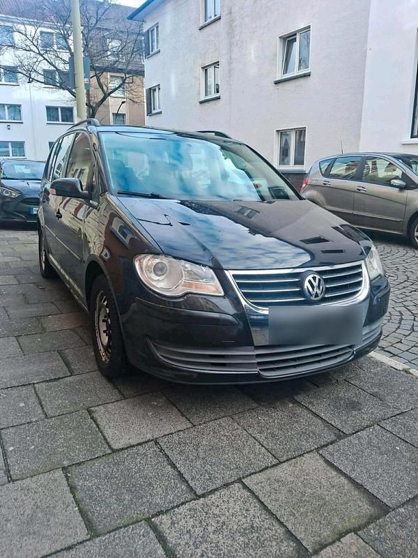 Schwarz Gebraucht 2008 VW Touran Van / Kleinbus | 2.000 € (Superpreis) - Bild 1/4