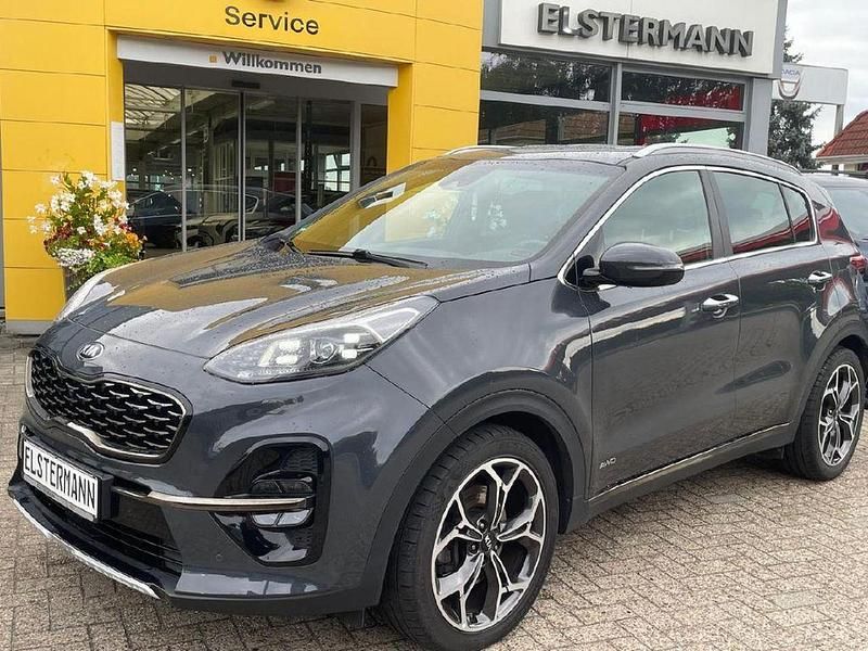 Grau Gebraucht 2021 Kia Sportage GT-Line SUV | 23.800 € (Fairer Preis) - Bild 1/4
