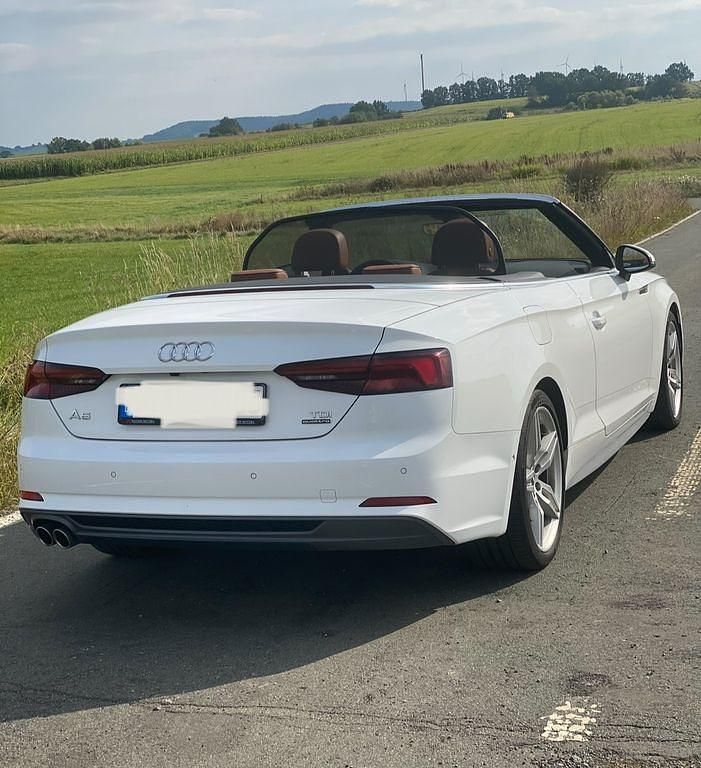 Gebraucht Audi A5 Cabriolet Ambiente 190 PS (139 kW) 2018 Weiß Cabrio