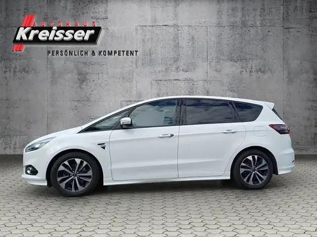 Gebraucht Ford S-MAX ST-Line 165 PS (121 kW) 2019 Frostweiß (metallic) Van / Kleinbus