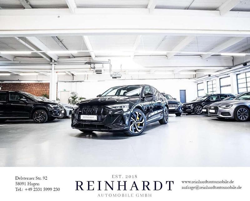 Brillantschwarz Gebraucht 2022 Audi e-tron Sportback S-Line SUV | 31.885 € (Superpreis) - Bild 1/3
