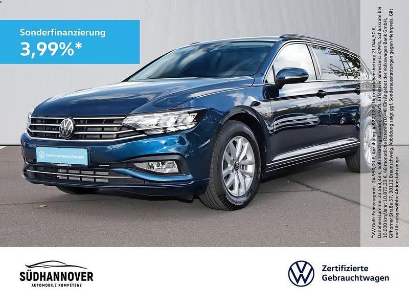 Blau Gebraucht 2023 VW Passat Business Kombi | 23.380 € (Guter Preis) - Bild 1/4