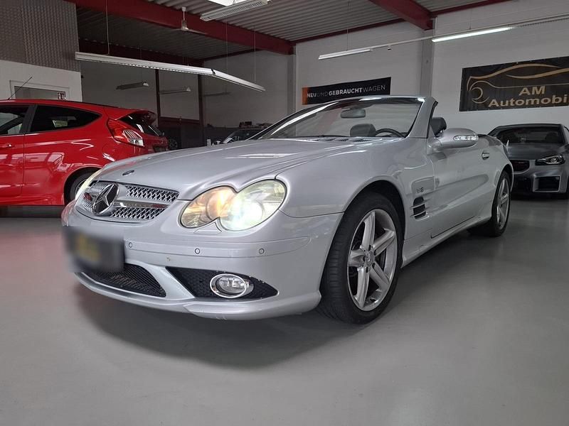 Gebraucht Mercedes SL500 2002 Silber Cabrio
