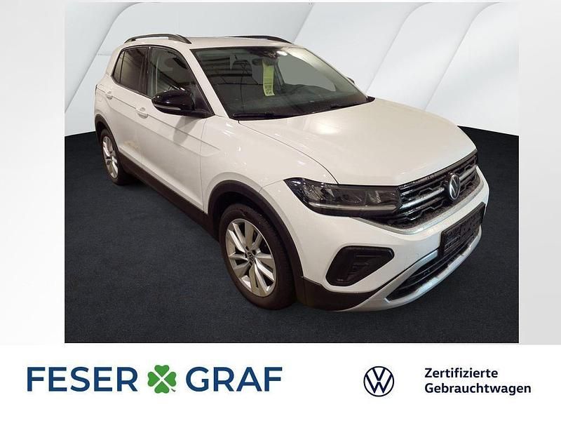 Pure white Gebraucht 2025 VW T-Cross Goal SUV | 19.840 € (Guter Preis) - Bild 1/2