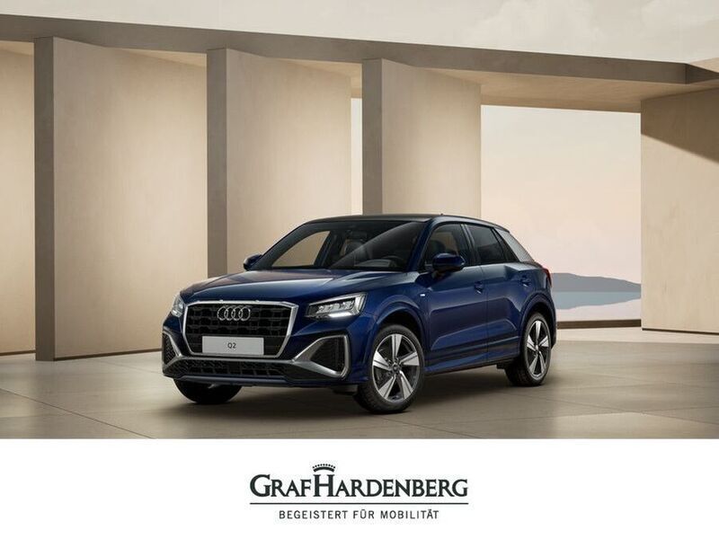 Blau Neu 2025 Audi Q2 S-Line SUV | 39.943 € (Etwas zu teuer) - Bild 1/4