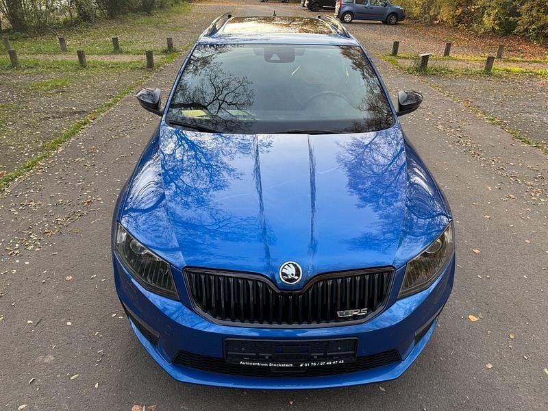 Gebraucht Skoda Octavia RS 184 PS (135 kW) 2015 Blau Kleinwagen