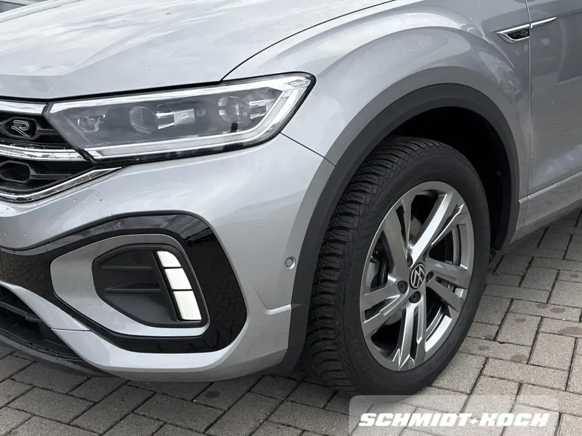 Gebraucht VW T-Roc R-line 110 PS (80 kW) 2023 Silber SUV