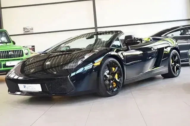 Usata Lamborghini Gallardo 519 CV (381 kW) 2013 Nero Cabrio